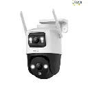Caméra Extérieure Panoramique et Inclinable Cruiser Dual 6MP à Double Objectif